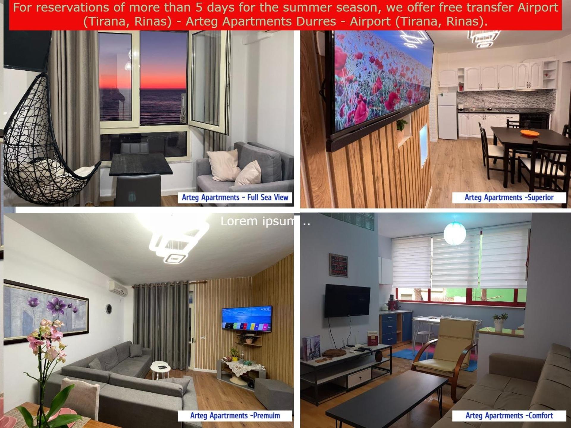 Arteg Apartments Durres Exterior photo